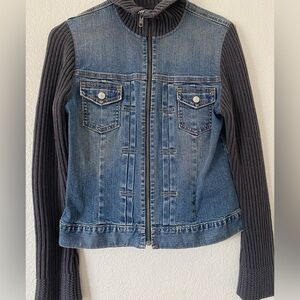 GAP Cozy Jean and Gray Knit Sweater